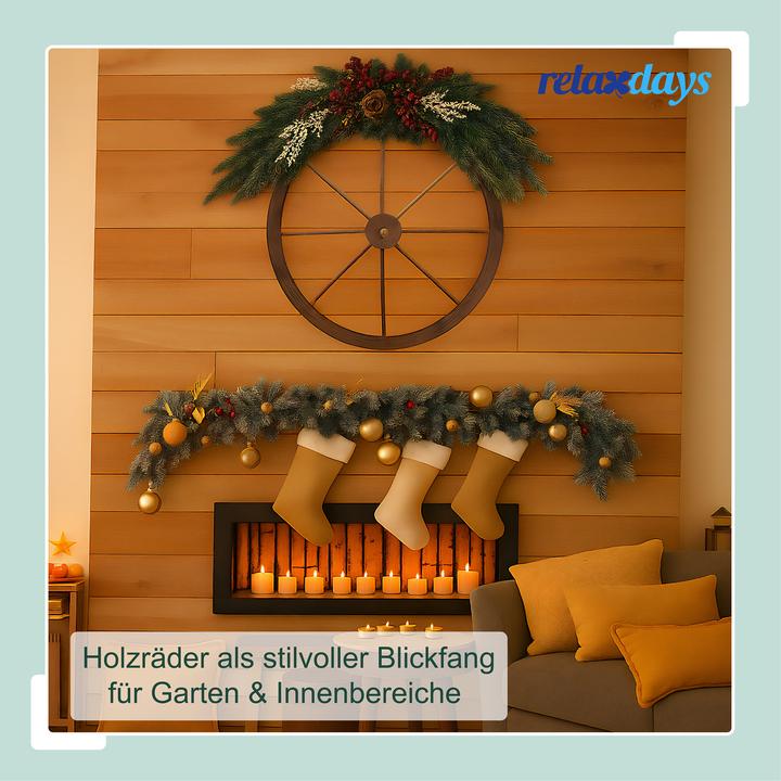 Produktbild Relaxdays Wagenrad