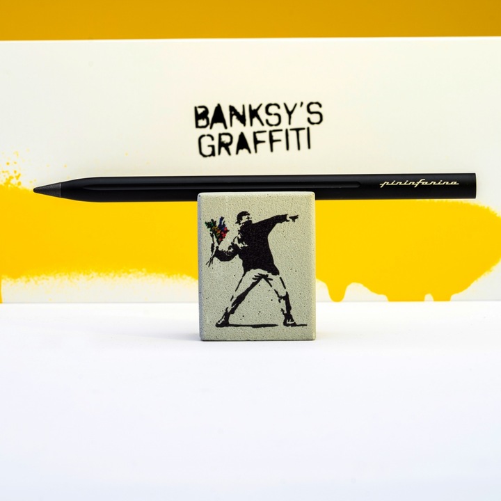 Produktbild Pininfarina Notizbuch Banksy-Kollektion – Flower