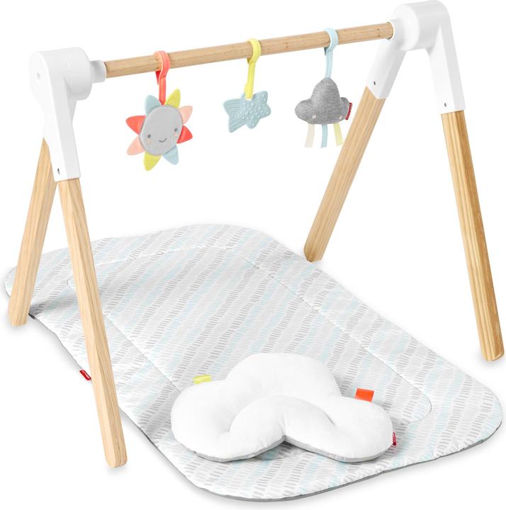 Skiphop Silver Lining Baby Gym Wood