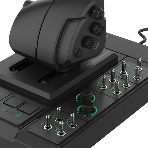 Image du produit HORI HOTAS Flight Control System & Mount (noir, pour PC) (PC)