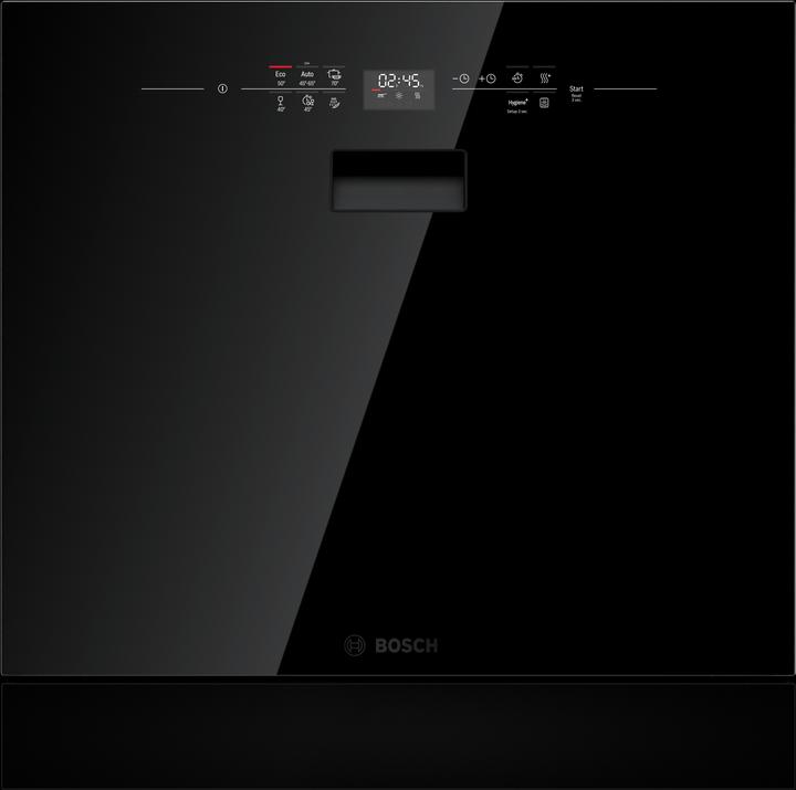 Bosch Hausgeräte Série 6, Lave-vaisselle modulaire encastrable, 60 cm, noir, SCX6ITB00E