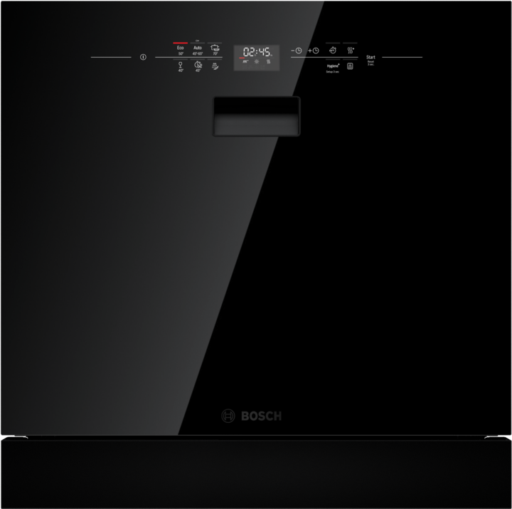 Produktbild Bosch Hausgeräte Serie 6, Einbau-Modular-Geschirrspüler, 60 cm, Schwarz, SCX6ITB00E