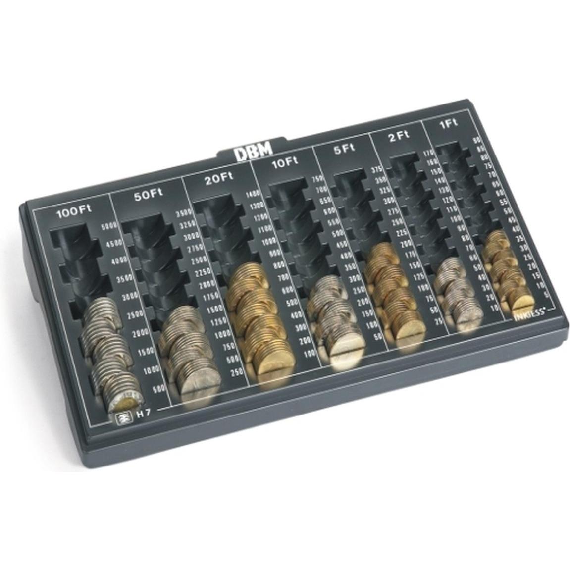 Inkiess, Geldkassette, Kasse Maxicoin H 7 (Ungarn) graphitschwarz