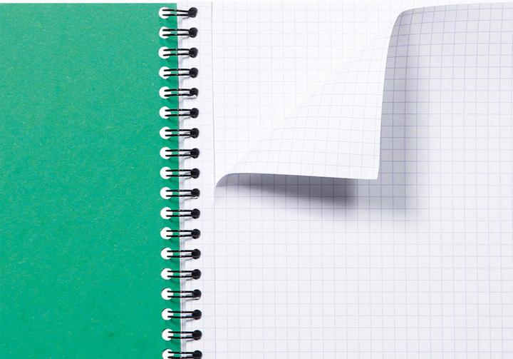 Image du produit Calligaphe Cahier à reliure spirale Forever Premium (A4, Quadrillé, Couverture rigide)