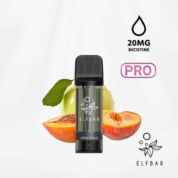 Actual product image Elfbar Elfa Pro (Apple, Peach)