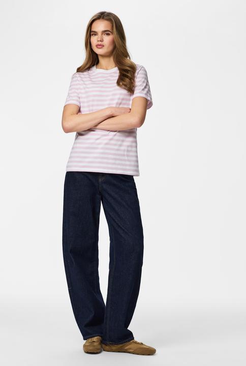 Produktbild Pieces Pcria Ss Tee Stripes Jrs Noos Bc (M)