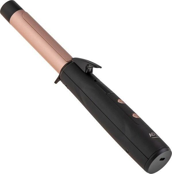 Produktbild Adler AD 2120 Cordless curling iron, USB, Black/Rose Gold