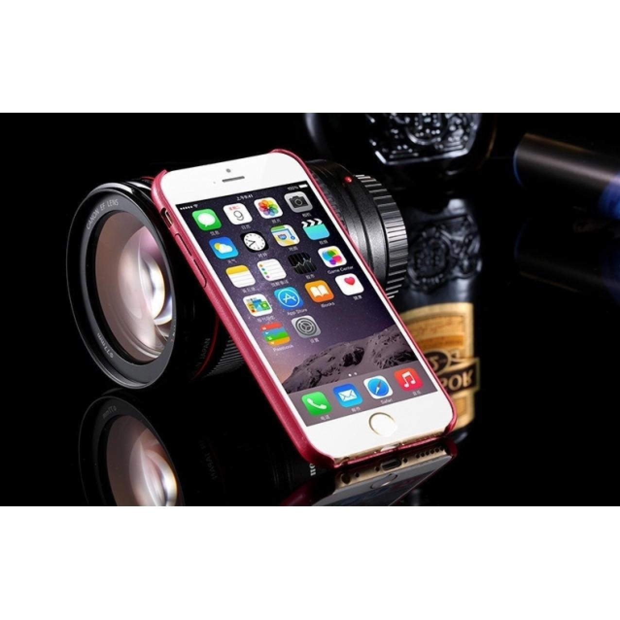 Thumbnail - G-Case Ultrathin dünne Leder Hülle für iPhone 6S Plus (Apple iPhone 6), Smartphone Hülle, Violett