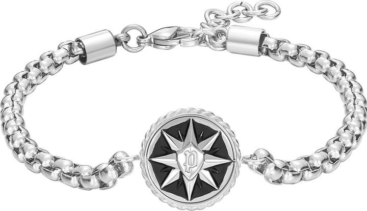 Immagine prodotto Police Bracciale Octogram (21 cm, Acciaio inossidabile)