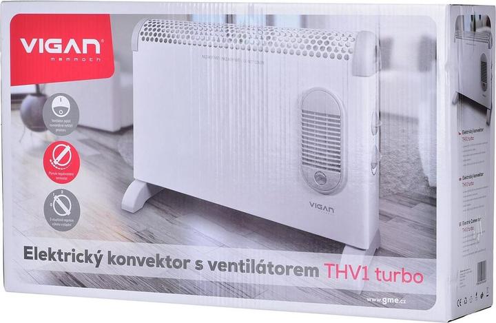 Image du produit Huilerie Vigean Vigan THV1 1800W Chauffage par convecteur (1800 W)