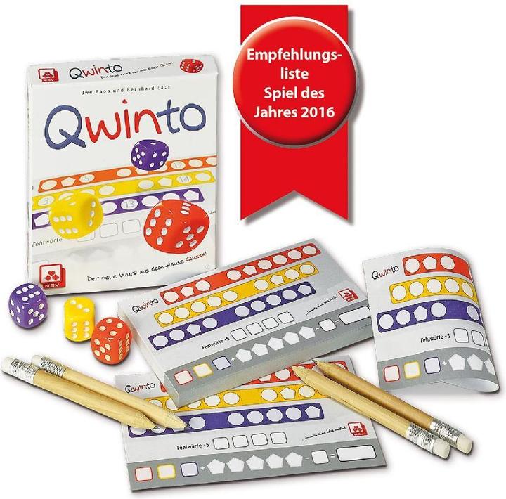 Actual product image NSV Qwinto (German, English, French, Italian)