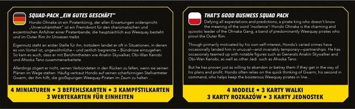 Image du produit Atomic Mass Games AMGD1025 - Star Wars : Shatterpoint - Thats Good Business Squad Pack (Squad Pack A Good