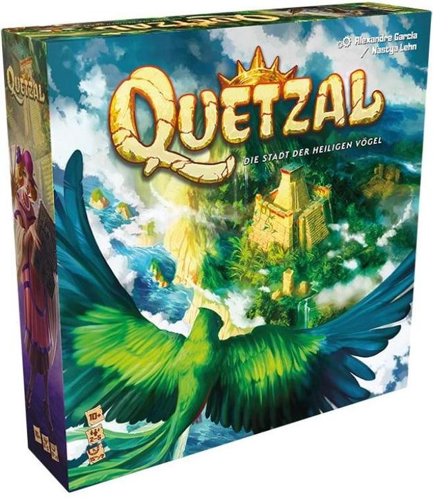 Gigamic GIGD0011 - Quetzal - Board game, 2-5 players, ages 10+ (DE edition) (German)