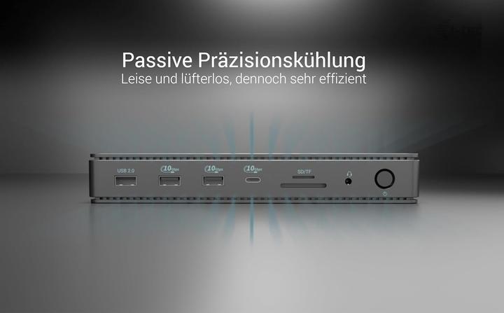 Produktbild i-tec Tb4dualdpdockpdpro (Thunderbolt, 11 Ports)