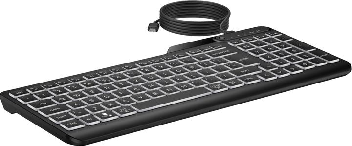 Produktbild HP 405 Multi-Device Backlit Wired Keyboard (Eng. Int., Kabelgebunden)