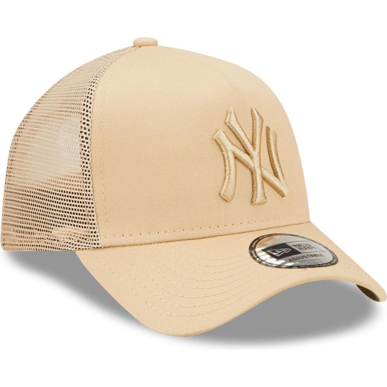 New Era, Jungen, Cap, Kinder Trucker Cap - New York Yankees beige - Child, Beige, (53, 52 C, 54 C)