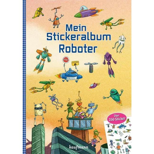 Kaufmann Ernst, Sticker, Mein Stickeralbum - Roboter