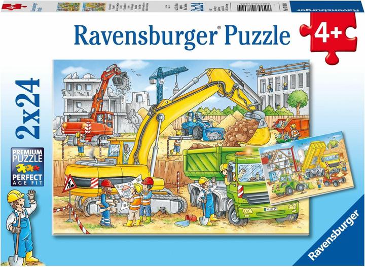 Ravensburger Beaucoup de choses à faire sur le chantier retour (24 pièces)