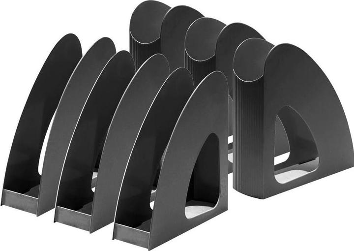 Produktbild Han Stehsammler Re-LOOP, DIN A4 / C4, schwarz DIN A4/C4, 100% recyclelter Öko-Kunststoff (A4, C4)