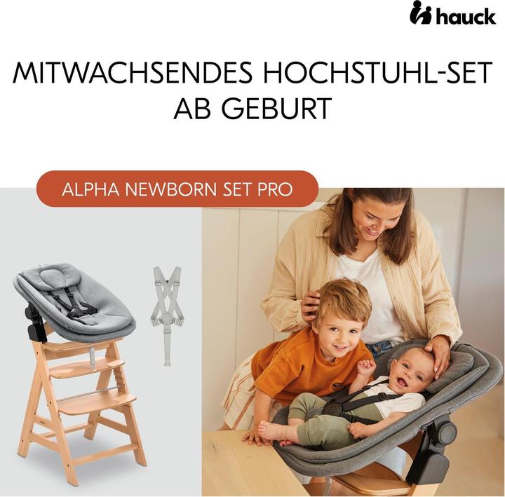 Produktbild Hauck Alpha Newborn Set Pro (Treppenhochstuhl)