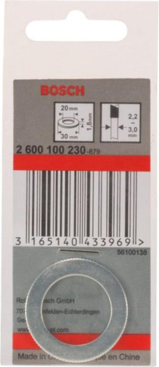 Produktbild Bosch Professional Zubehör Reduzierring für PRO Kreissägeblatt, 30 x 1,8 x 20 mm