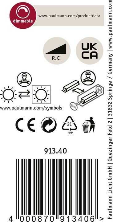 Produktbild Paulmann ProRail3 Spot Zeuz (3680 lm)