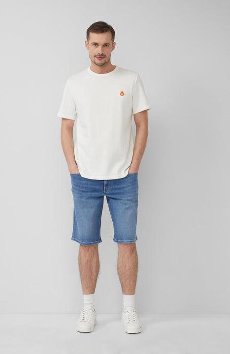 Produktbild S.Oliver Jeans-Hose Jeans-Shorts / Regular Fit / Mid Rise / Straight Leg / Pride-Motiv (31)