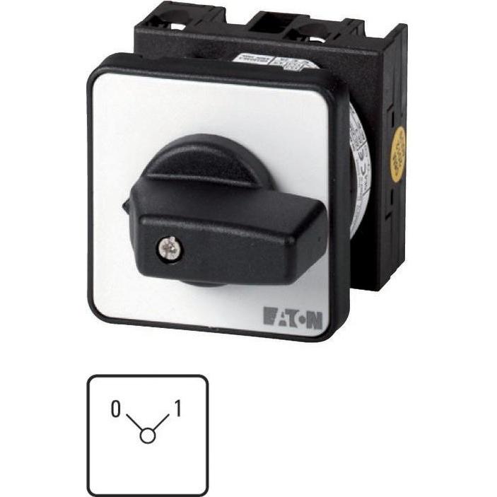 Eaton, Systemstromversorgung, EIN-AUS-Schalter, T0, 20 A, Einbau, 2 11417