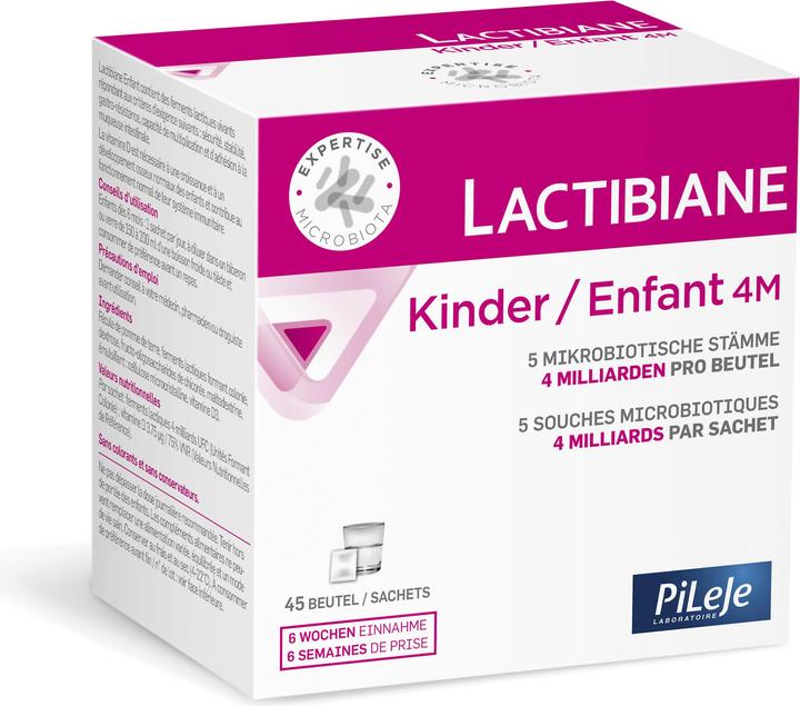 Lactibiane Enfants 4M (45 pièce(s), Beutel, 109 g)