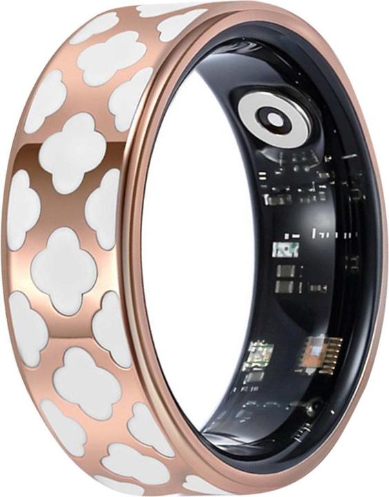 Avizar Smart Ring Grösse 10 Ursa Geo Muster mit Etui