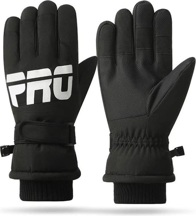 Produktbild Techsuit - Touchscreen Gloves Pro (OG104) - for Ski, Waterproof, Size M - Black (M)