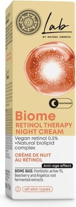 Produktbild Natura Siberica Lab Biome Retinol Therapy Night Face Cream 50ml (50 ml, Nachtcreme)