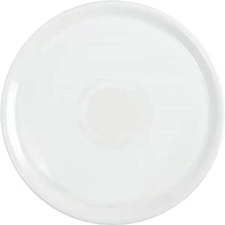 Saturnia Porzellan Weisser Pizzateller 28cm (1x, 28 cm)