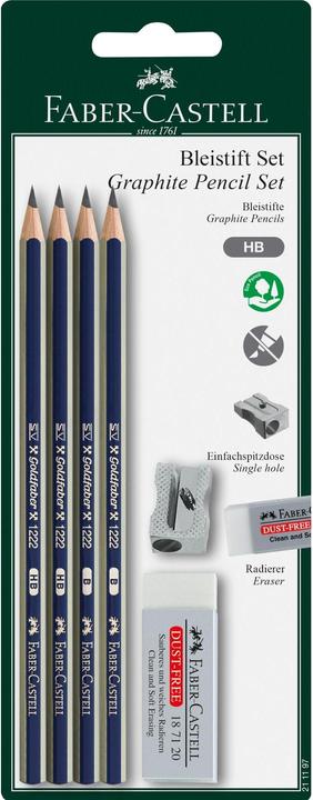 Image du produit Faber-Castell Goldfaber (HB, 4 x)