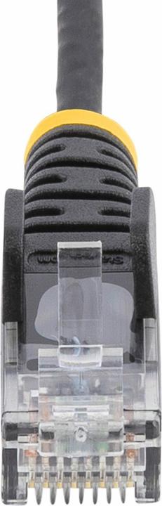 Actual product image StarTech .com N6PAT15MBKS, 15 m, Cat6, U/UTP (UTP), RJ-45, RJ-45, Schwarz (CAT6, 15 m)