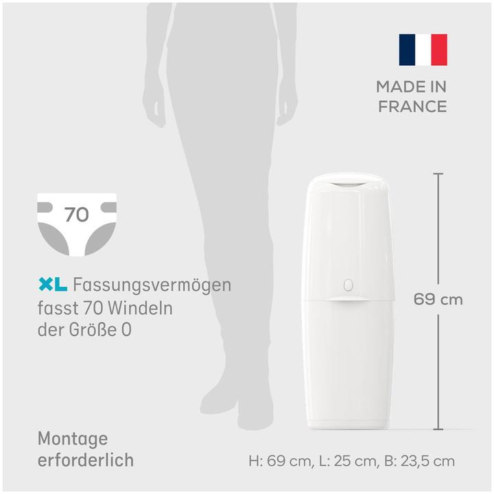 Image du produit Angelcare Seau à couches Classic XL