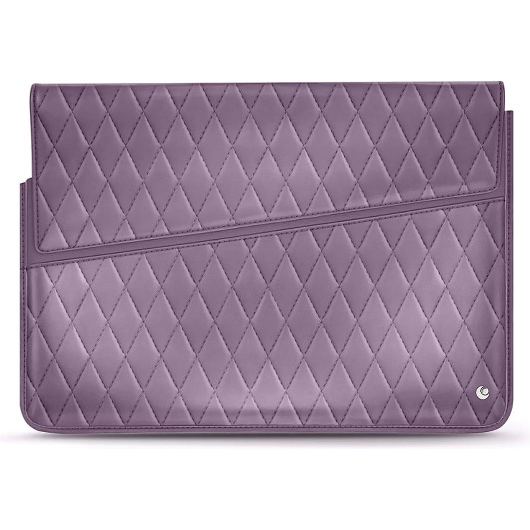 Noreve Lederhülle, Notebooktasche, Violett