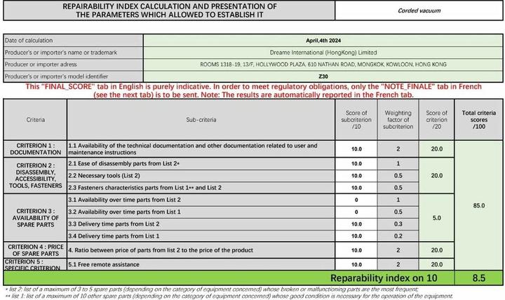 Produktbild Dreame Z30