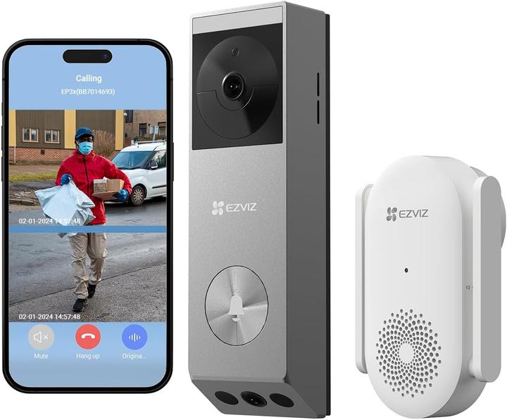 Image du produit EZVIZ Video Türklingel mit Doppelkamera & Solarpanel