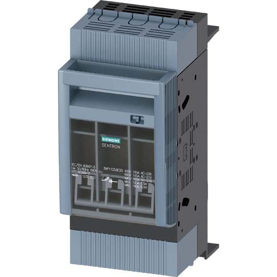 Siemens, Verteilerschrank Zubehör, Lasttrennschalter 160 A NH000 3p 3NP1123-1BC20