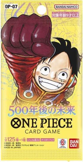 Produktbild One Piece 500 Years In The Future Booster OP-07 - Card Game (Japanisch, Booster Pack)