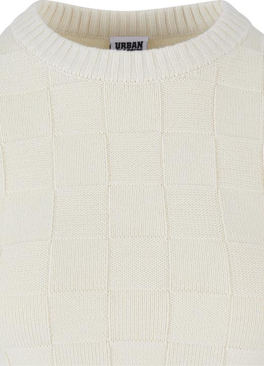 Actual product image Urban Classics Ladies Check Knit Sweater - 126785 (XS)