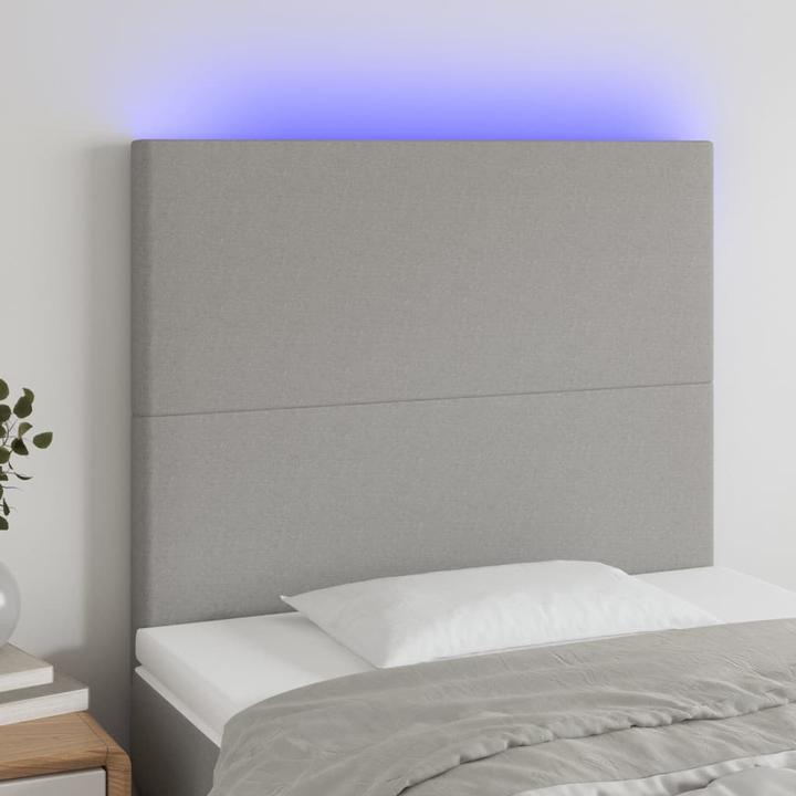 Image du produit vidaXL LED Kopfteil (90 x 5 x 88 cm)