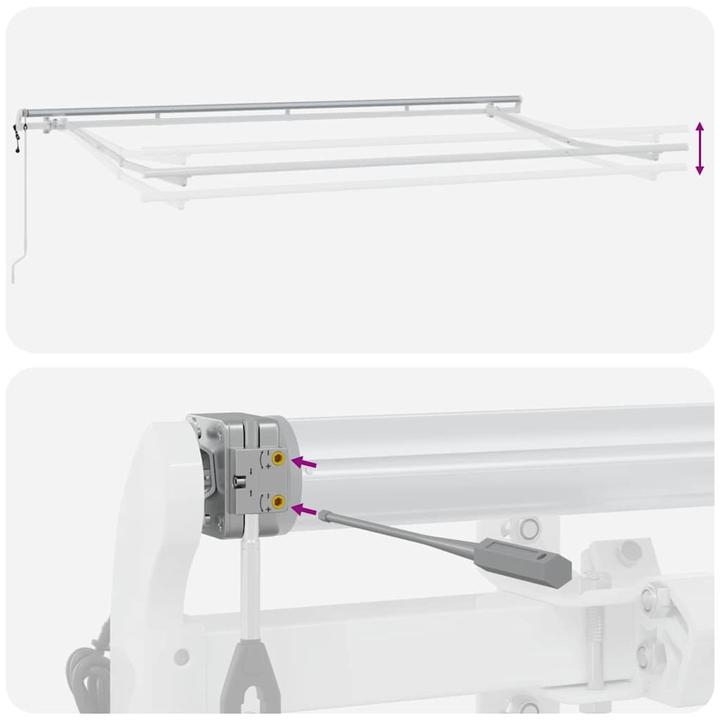 Produktbild VidaXL Einziehbare Markise (4 m)