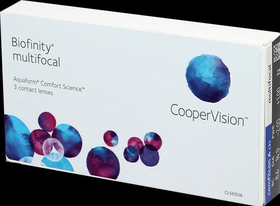 Produktbild Biofinity Multifocal (-2.5, Monatslinse, 3 Stück, Multifokal)