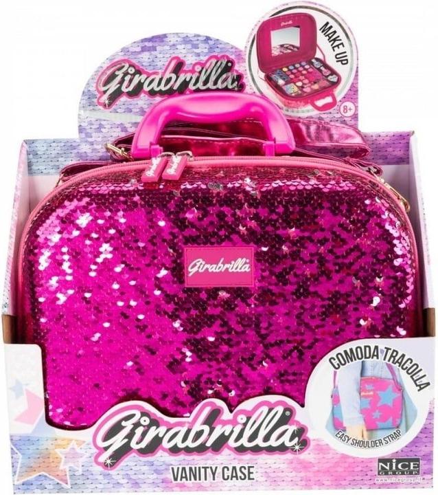 Immagine prodotto Nice Valigetta Make Up Girabrilla rosa-argento