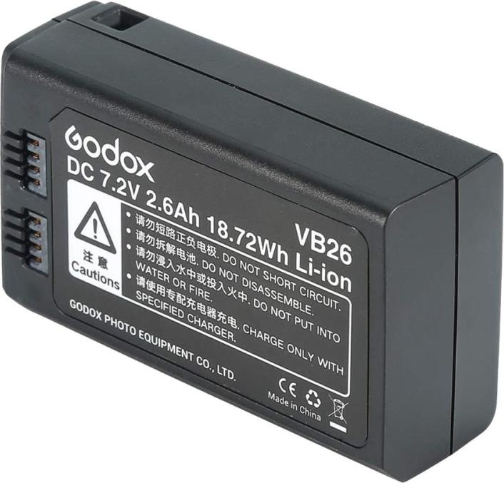 Image du produit Godox VB-26, batterie Li-Ion à V1 (Batterie du flash)