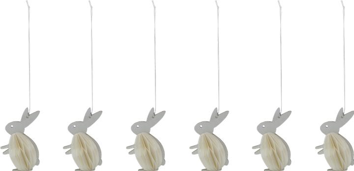 House Doctor Easter ornaments, HDRabb, Off-white (1x)