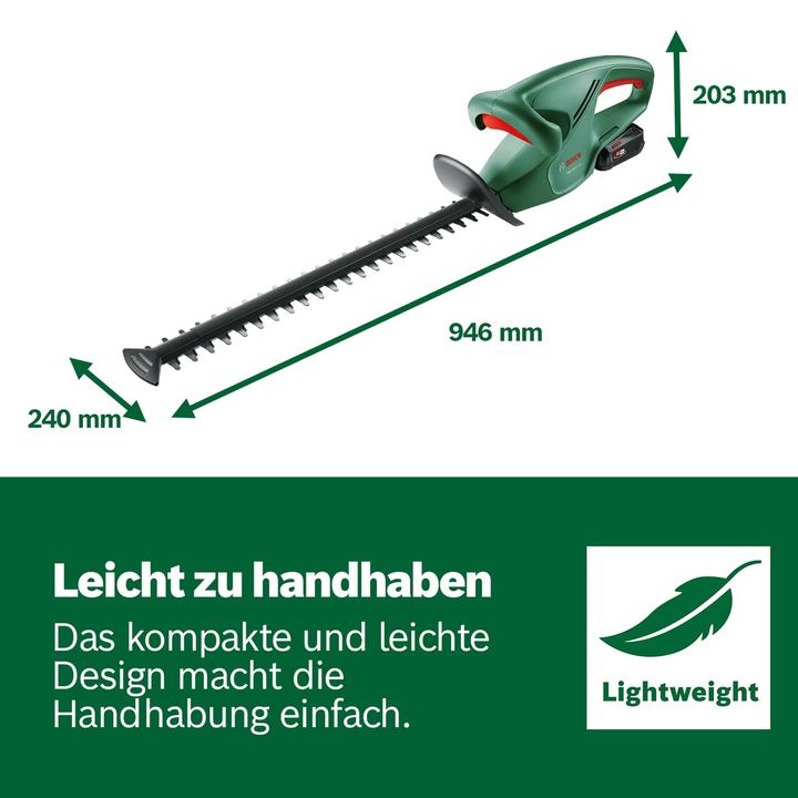 Actual product image Bosch Home & Garden EasyHedgeCut 18-45 Set (Rechargeable battery operated)