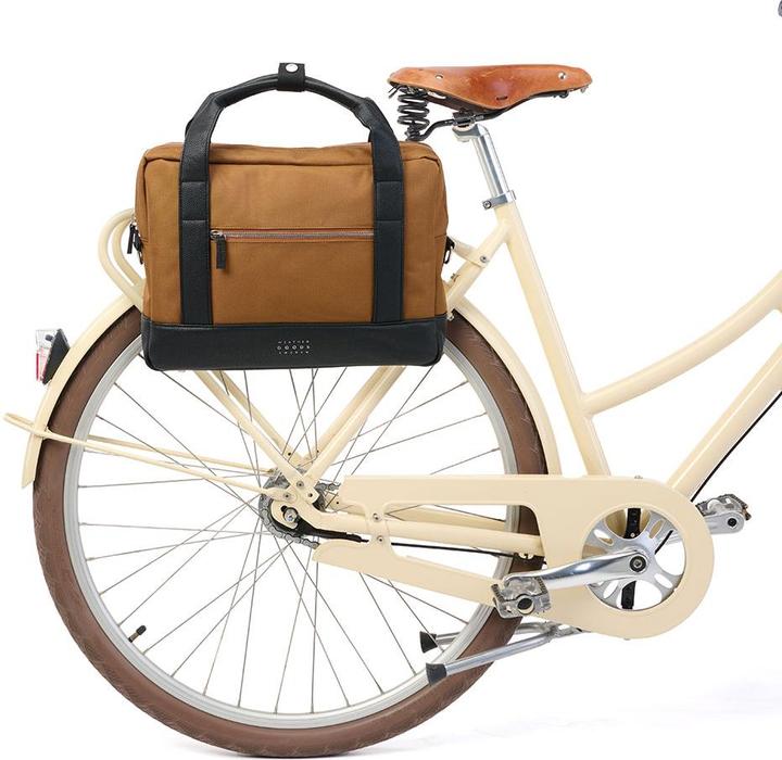 Produktbild Weathergoods URBAN Aktentasche Fahrradtasche 10L, Toffee (10 l, Gepäckträgertasche)